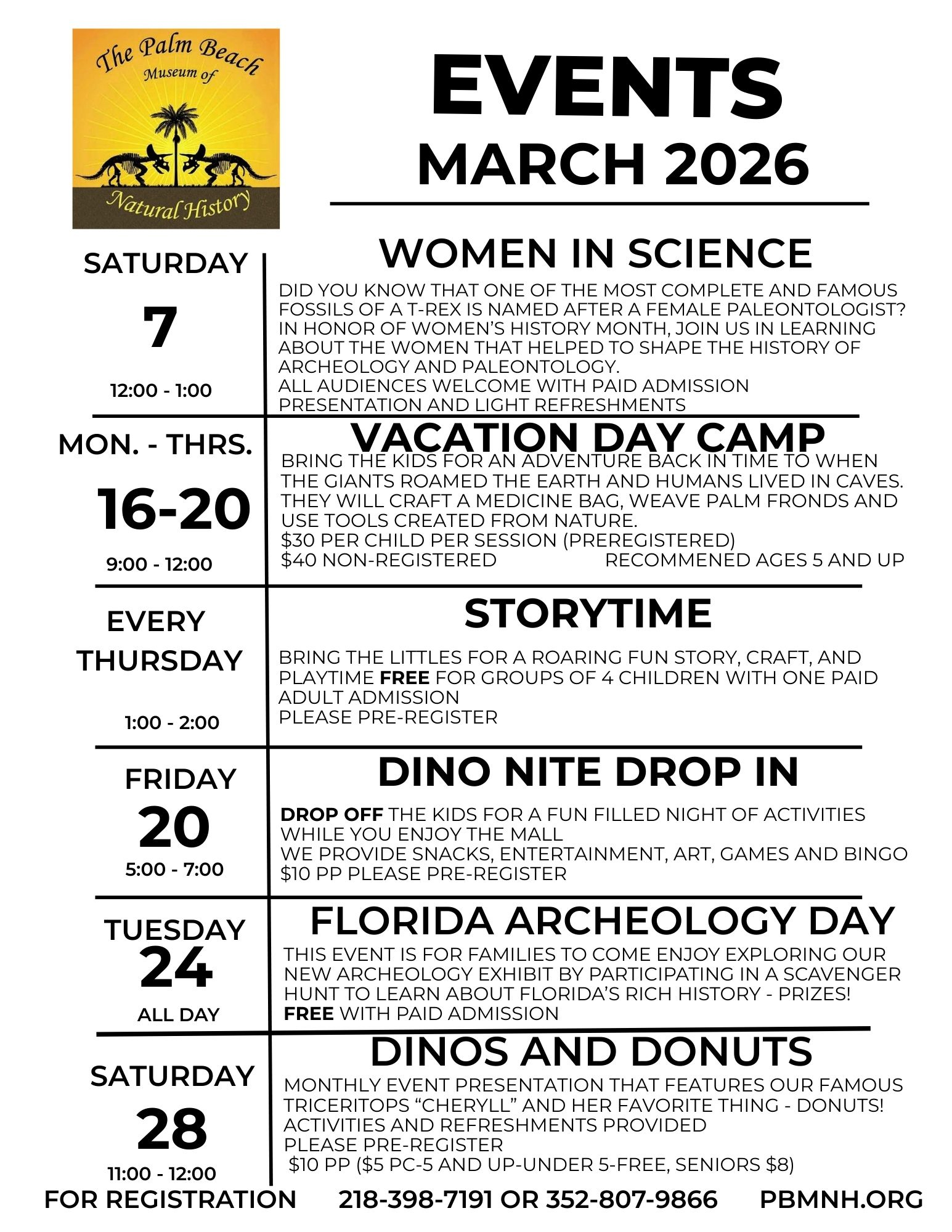 Flyer Mar 26 Events