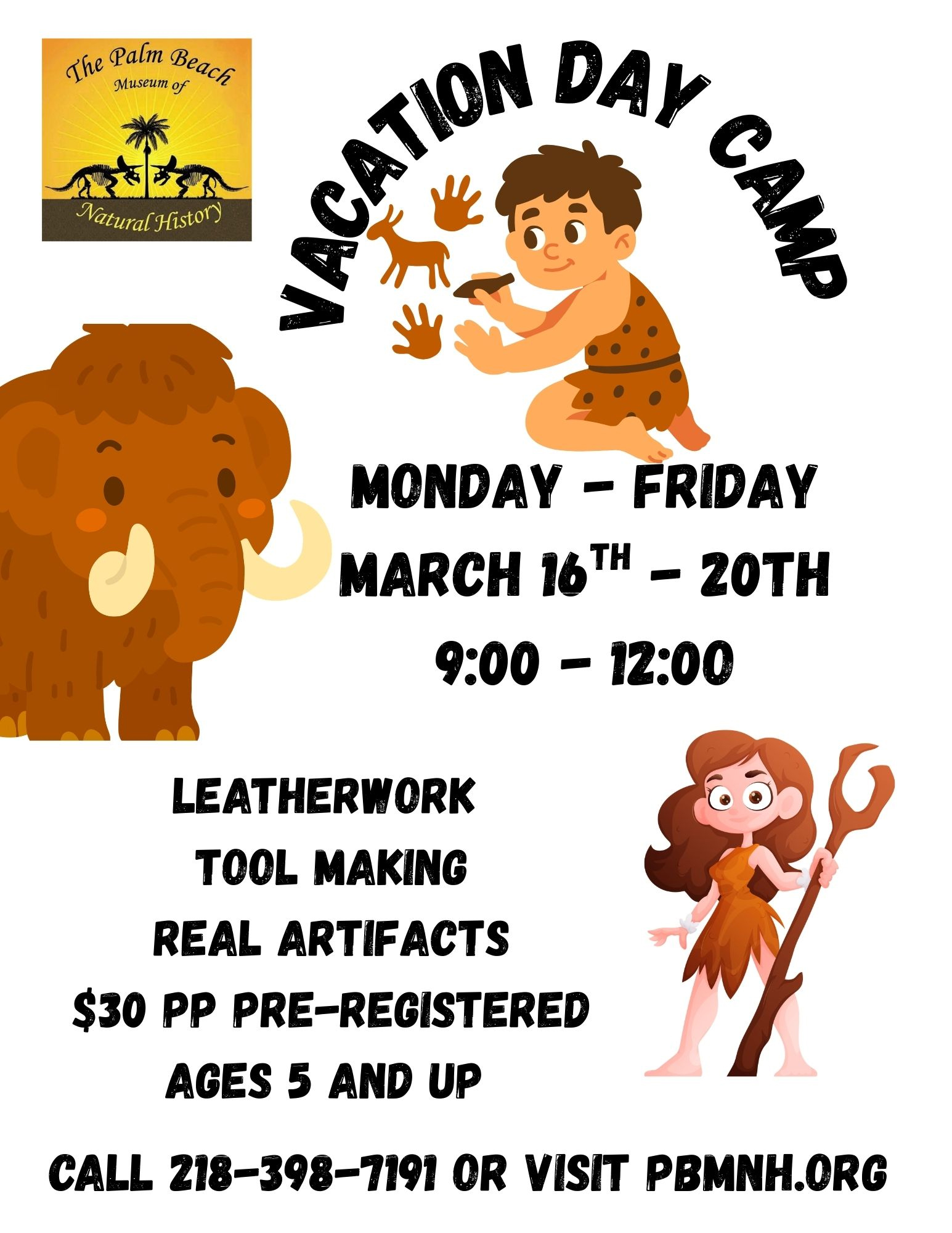 Flyer Vacation Day Camp