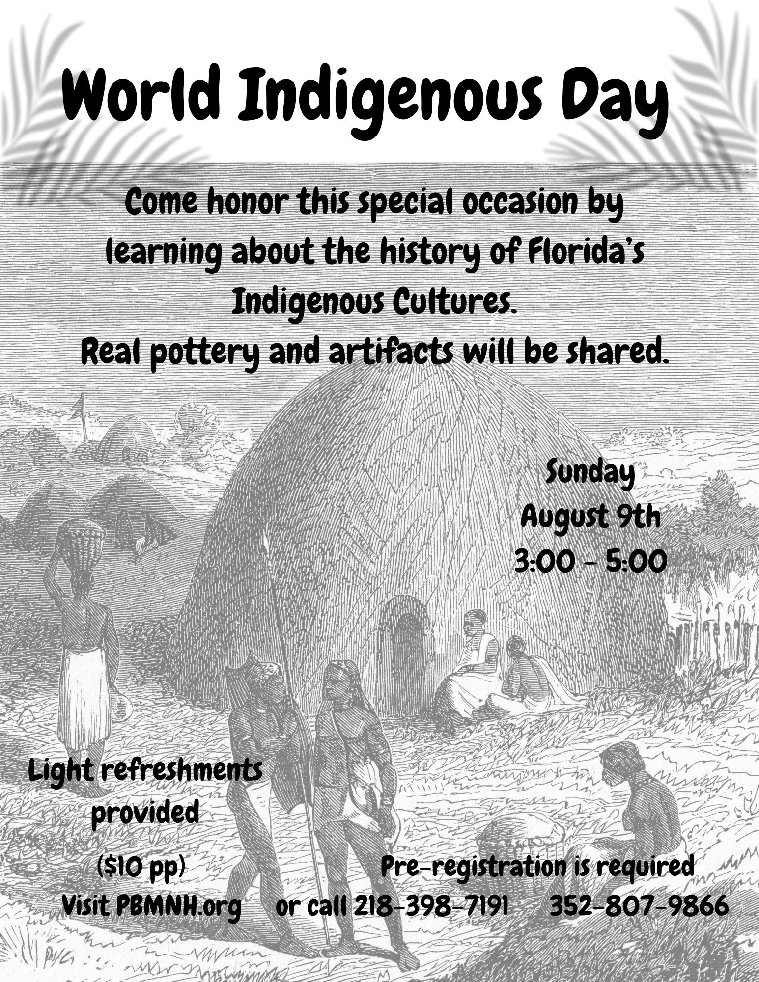 Flyer World Indig Day